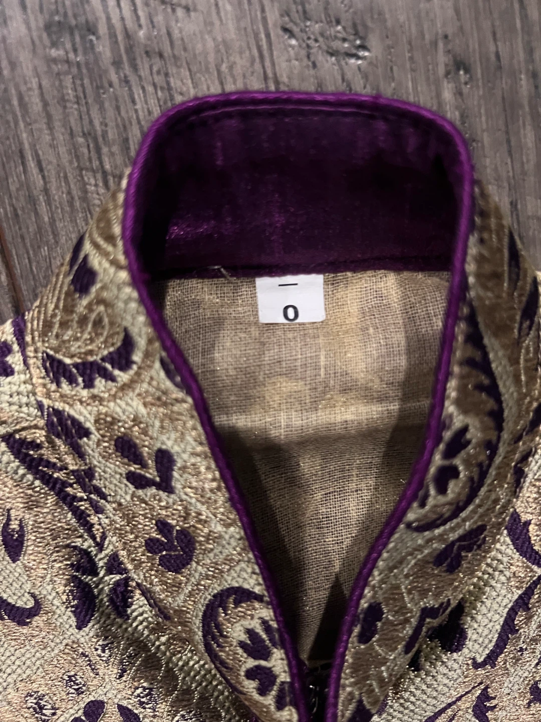Kids' Purple Kurta Pajama Set with Vest - Size 0 - photo 3