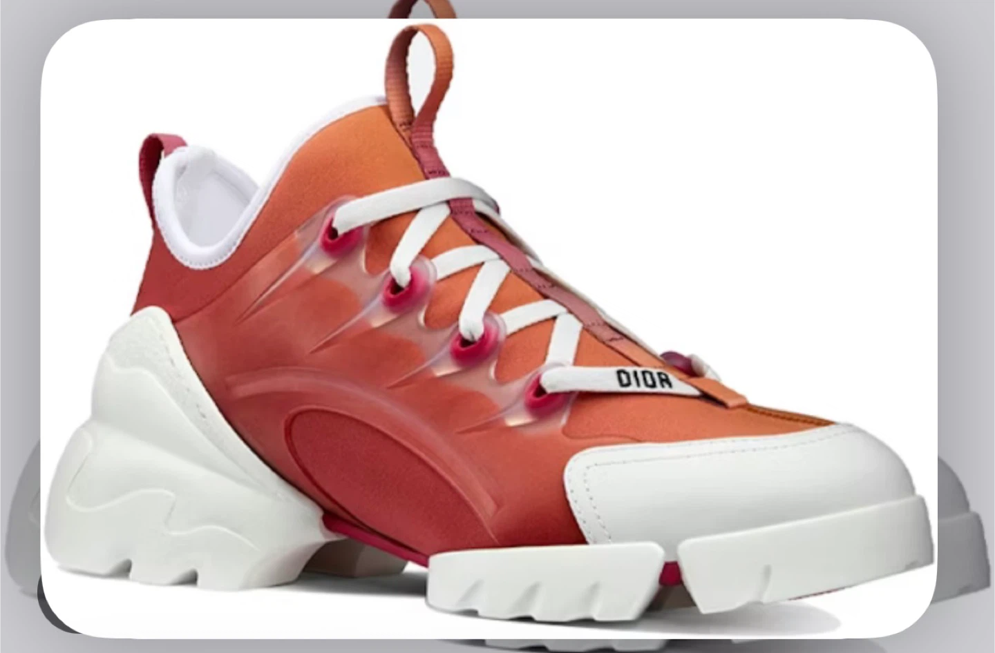 Dior  Sneakers Orange Pink - photo 2