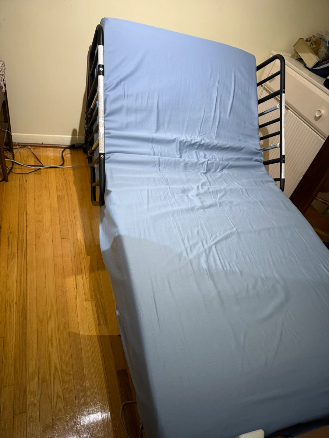 Adjustable Hospital Bed with Mattress