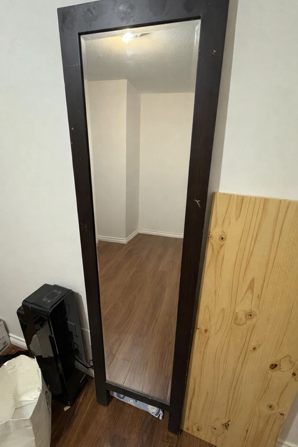 Solid Wood Framed Full Length Mirror
