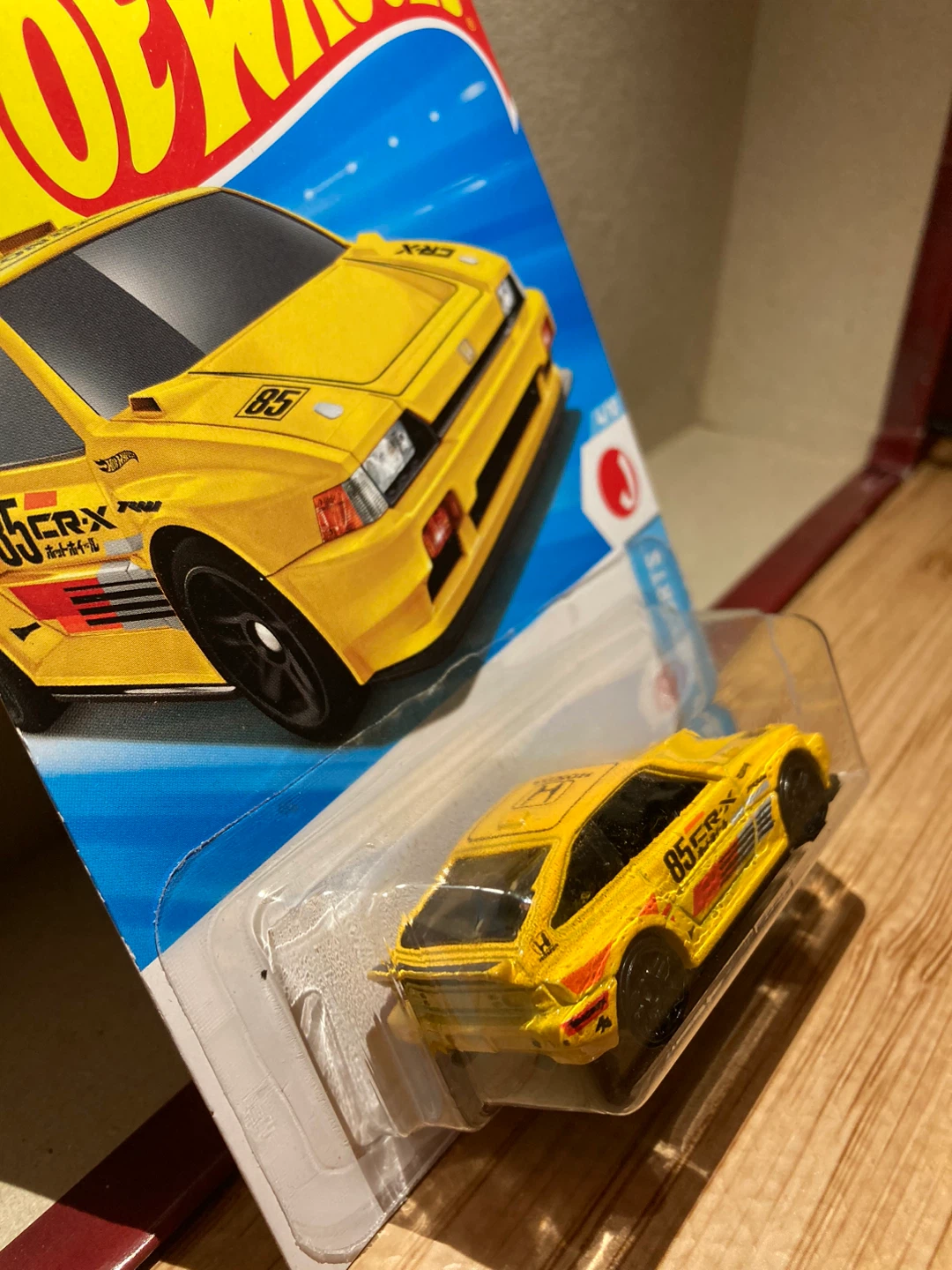 Hot Wheels / 1985 Honda CR-X / Yellow - photo 3