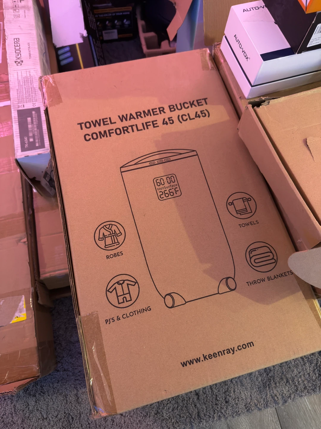 Keenray Towel Warmer Bucket CL45 - photo 3