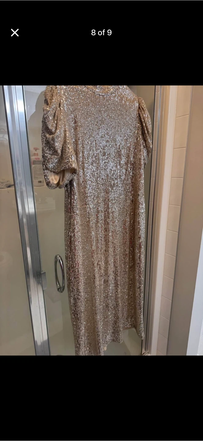 Alex Evenings Sequin Dress Size 18 - photo 2