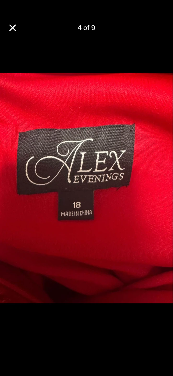 Alex Evenings Sequin Dress Size 18 - photo 5