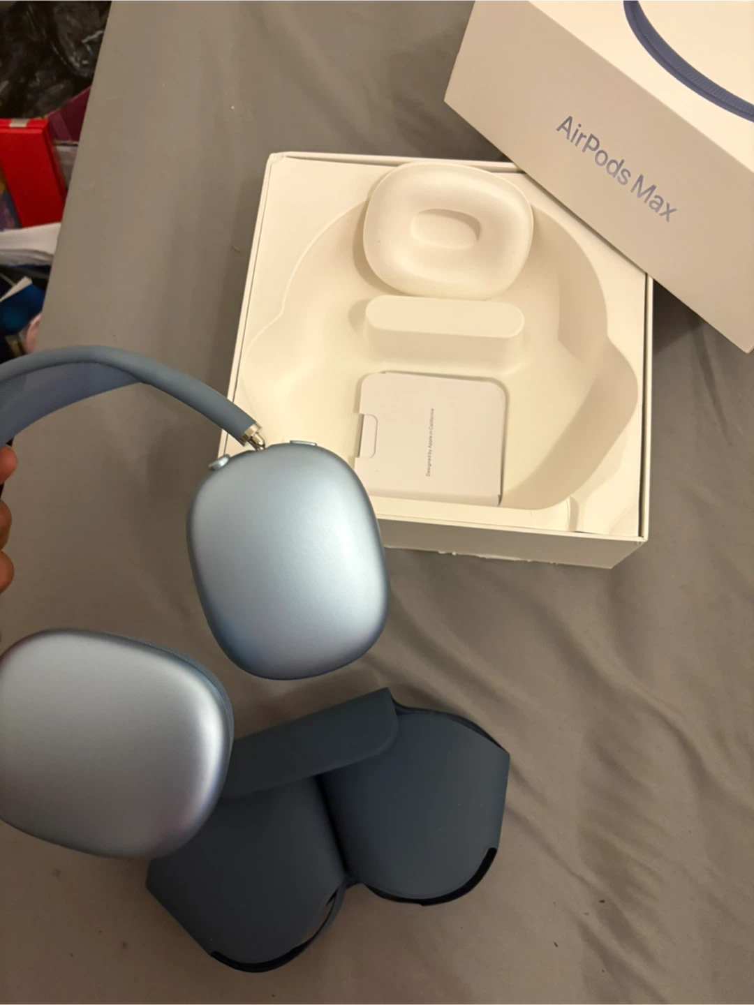 Apple AirPods Max (blue) Wireless Over-Ear Headphones - photo 2