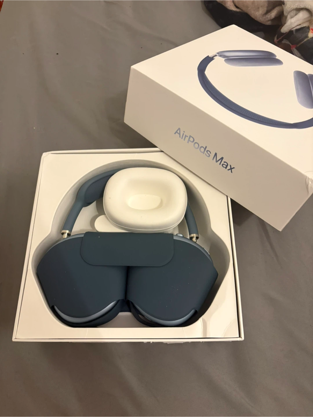 Apple AirPods Max (blue) Wireless Over-Ear Headphones - photo 4