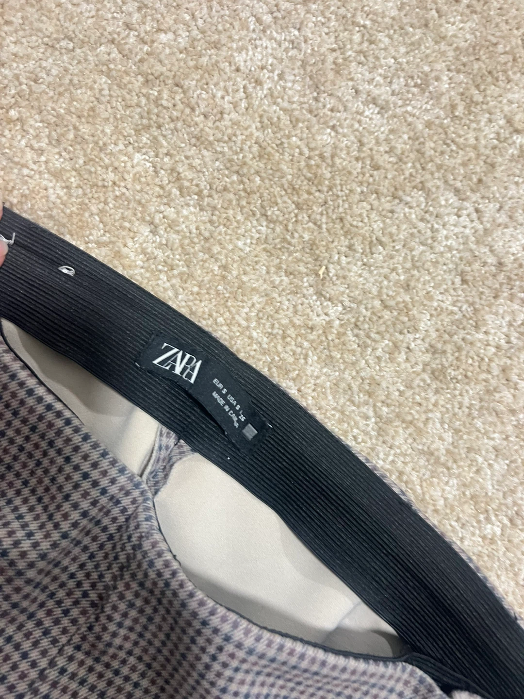 ZARA Slim Fit Pants Size S - photo 4