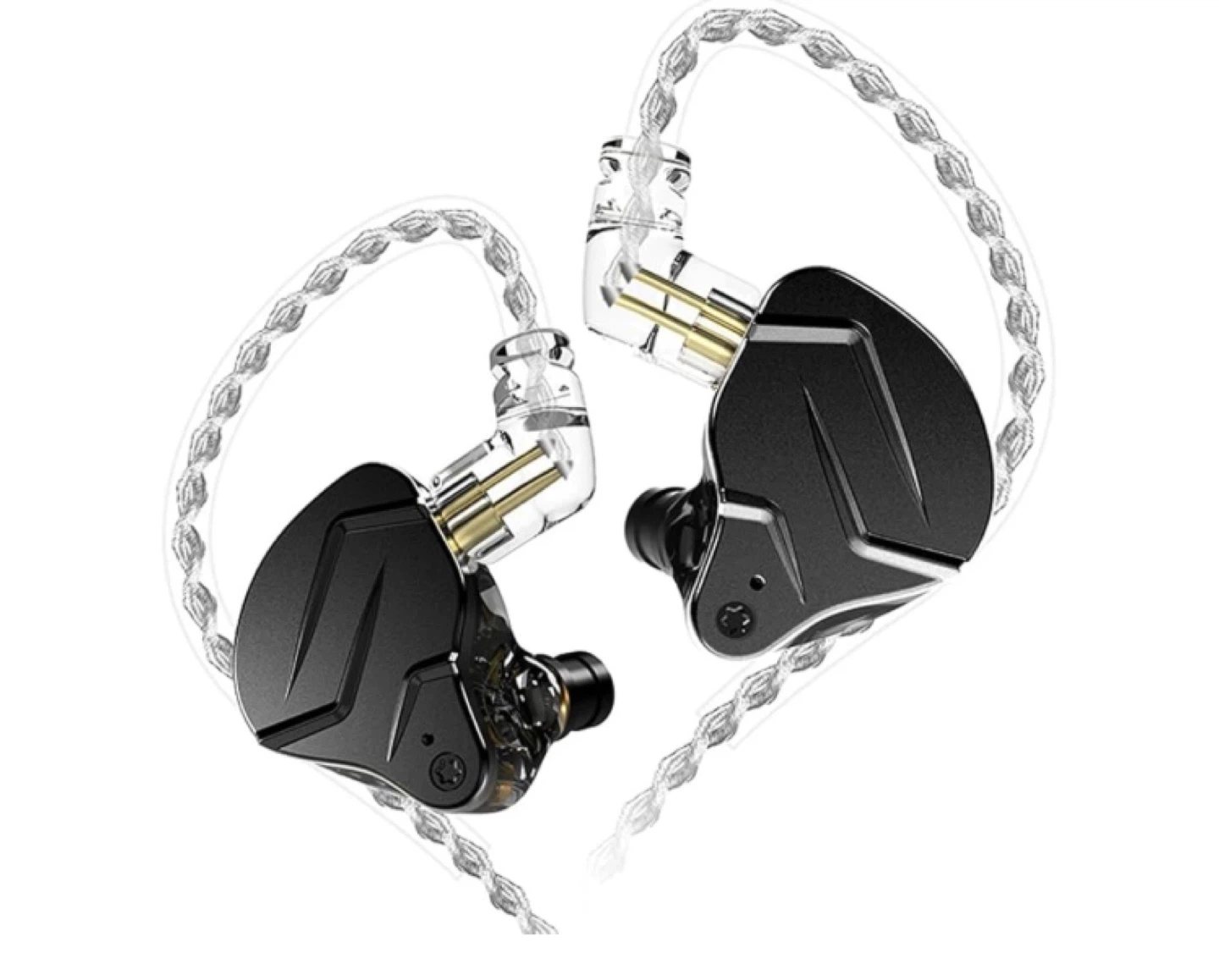 KZ ZSN Pro X Hybrid Technology Earphone - Black - photo 2