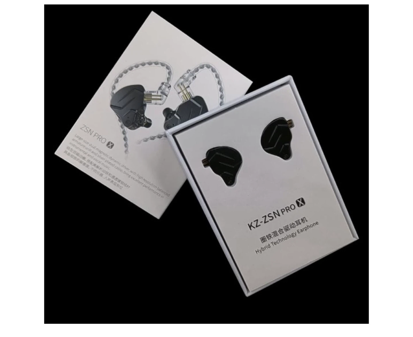 KZ ZSN Pro X Hybrid Technology Earphone - Black - photo 4
