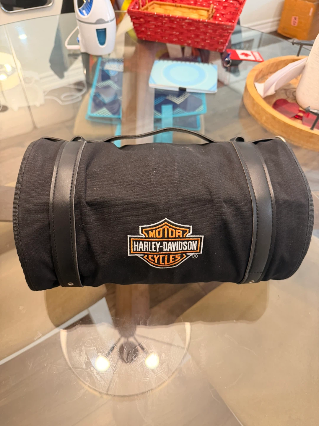 Harley-Davidson Motorcycle Tool Roll and Gloves Set - photo 2