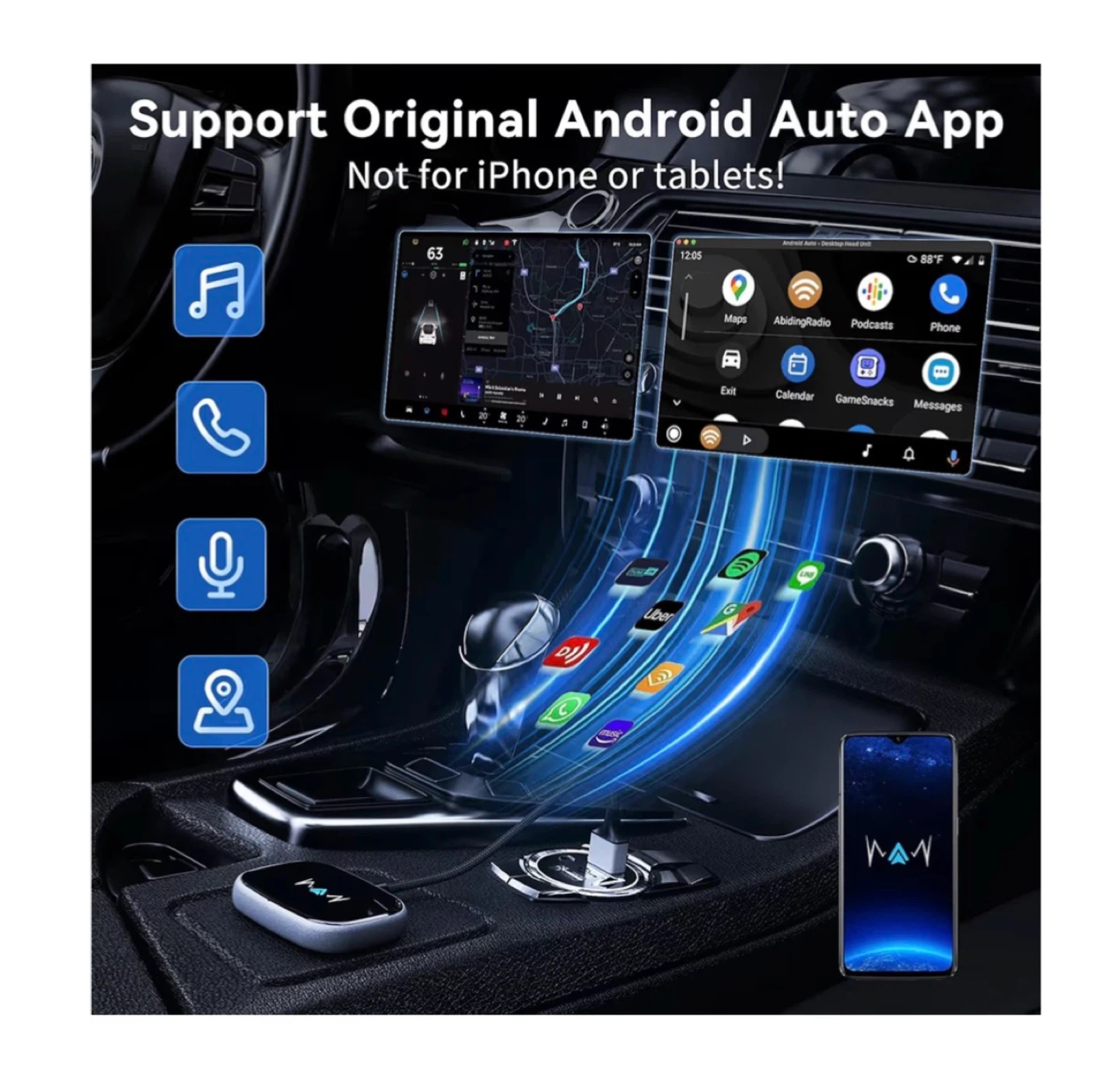 Brand new Wireless Android Auto Adapter - photo 4