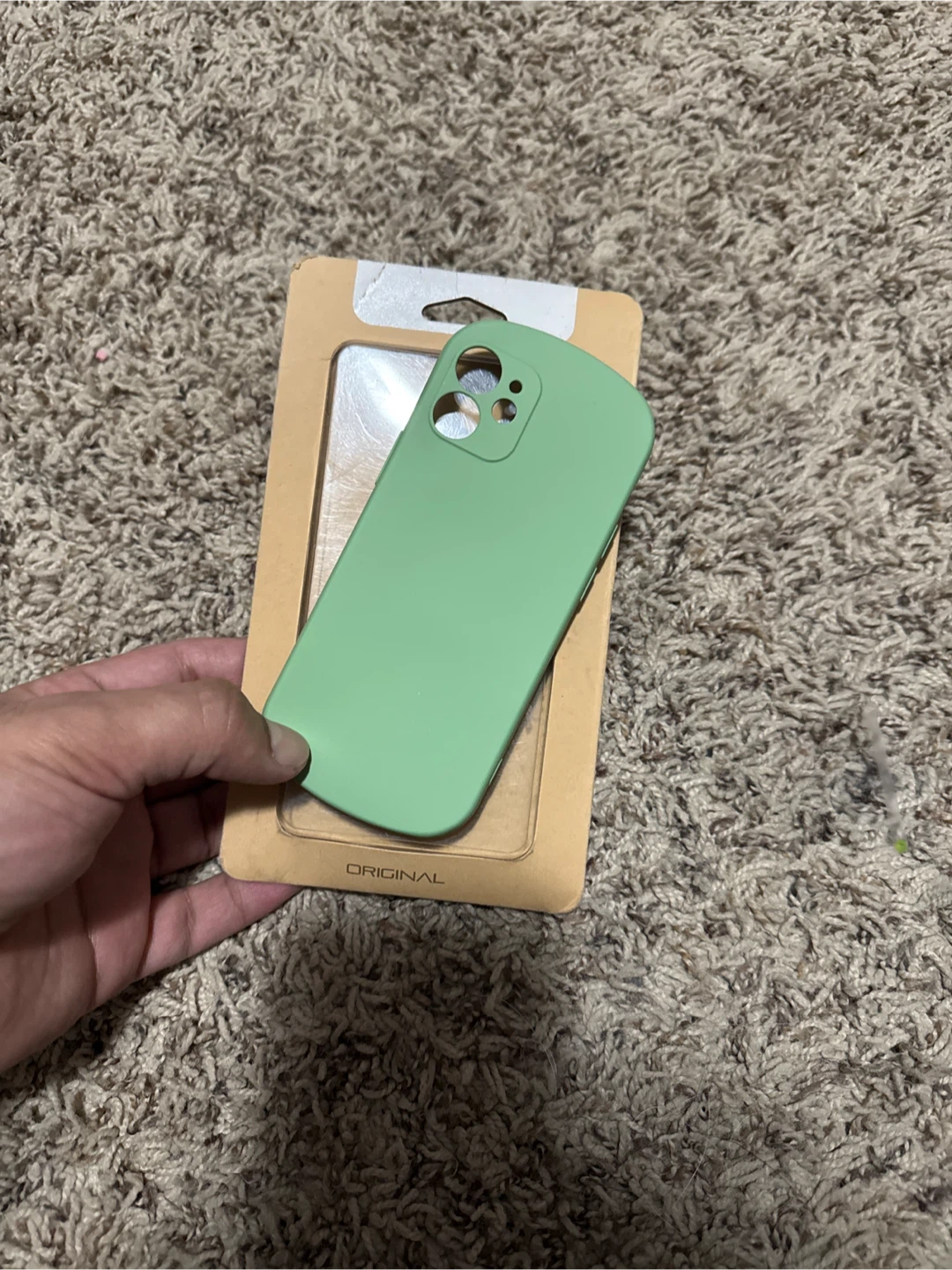 Green Phone Case for iPhone 12 mini