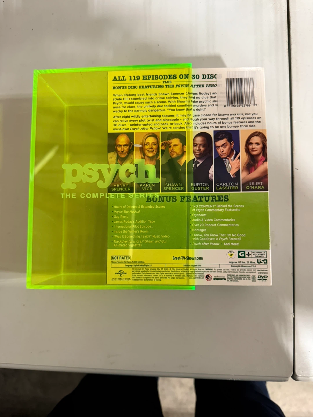 Psych The Complete Series DVD Box Set