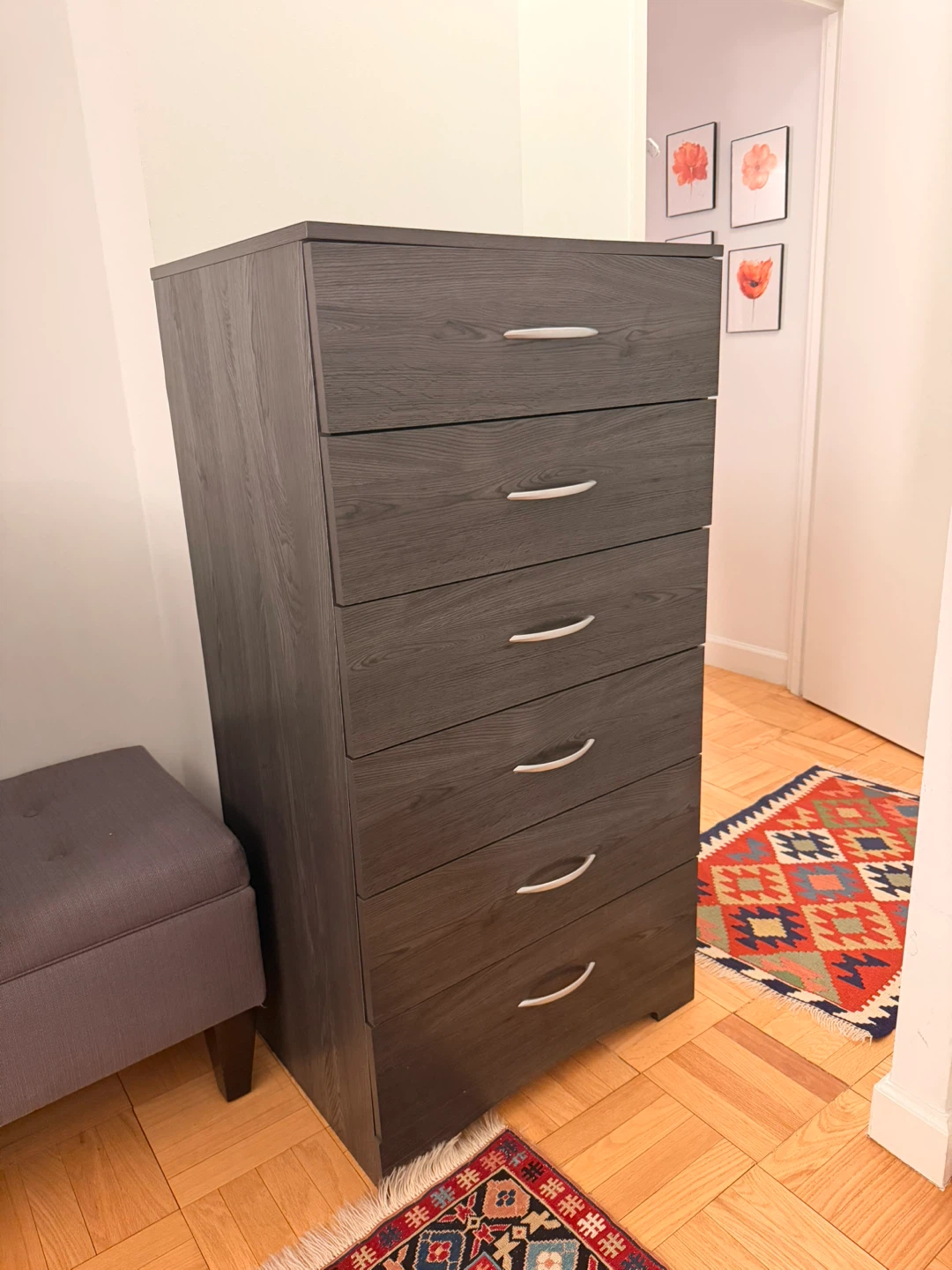 Latitude Run 6-Drawer - Gray Oak