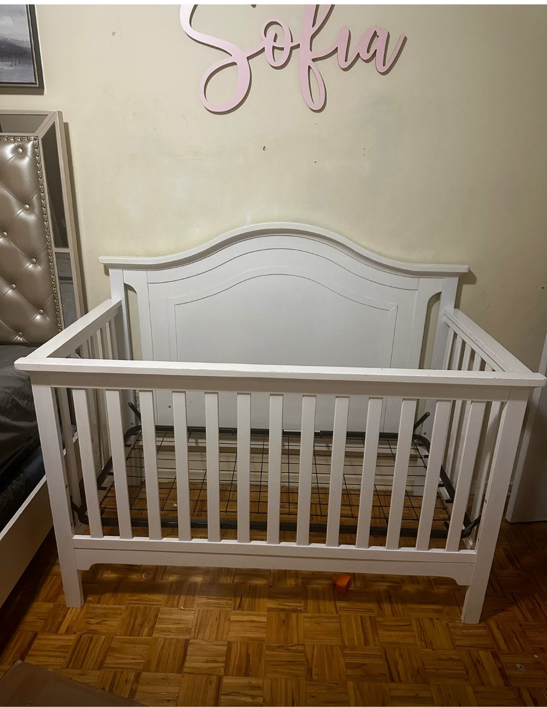 White Convertible Crib