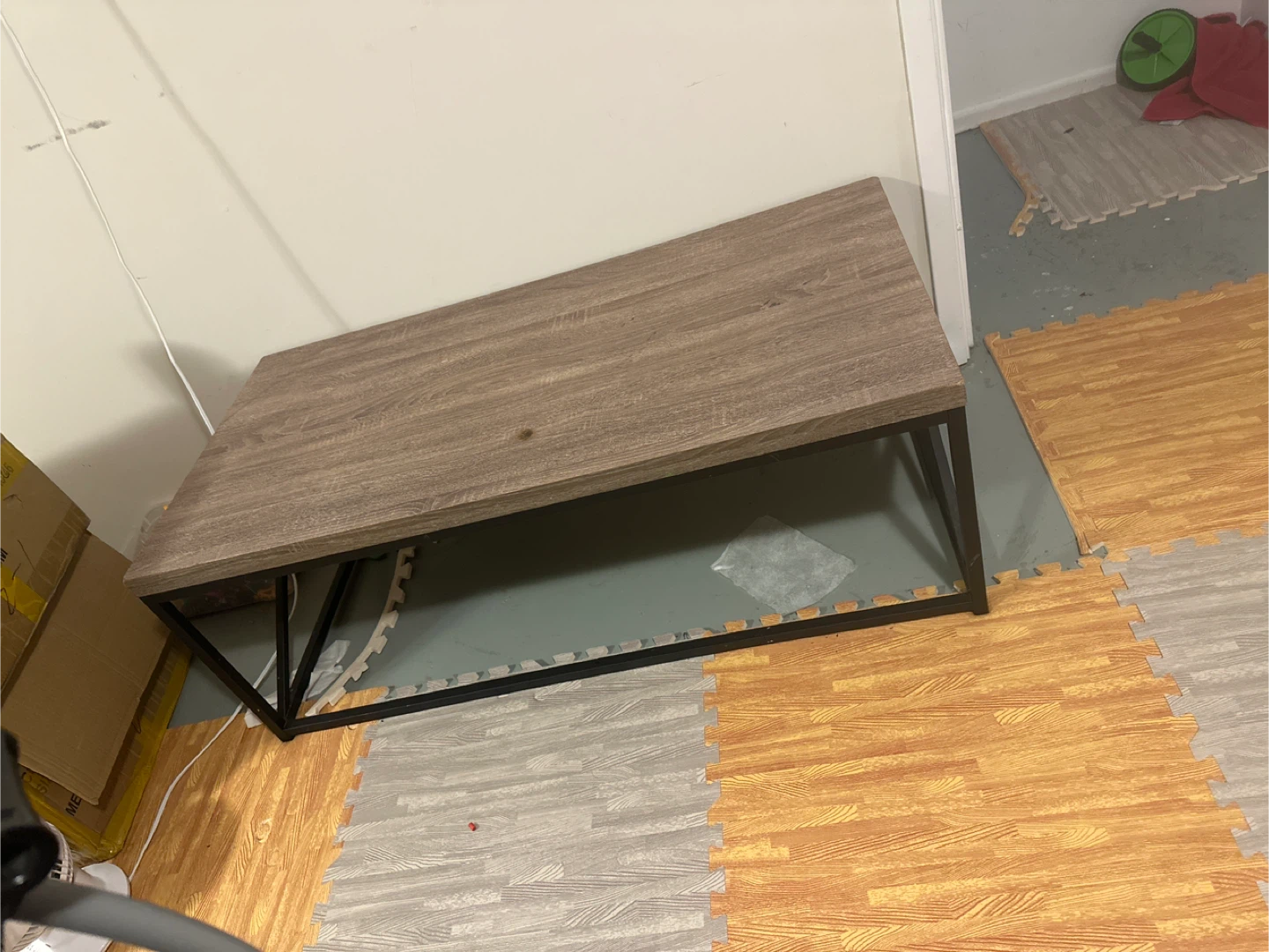 Wood Grain Coffee Table