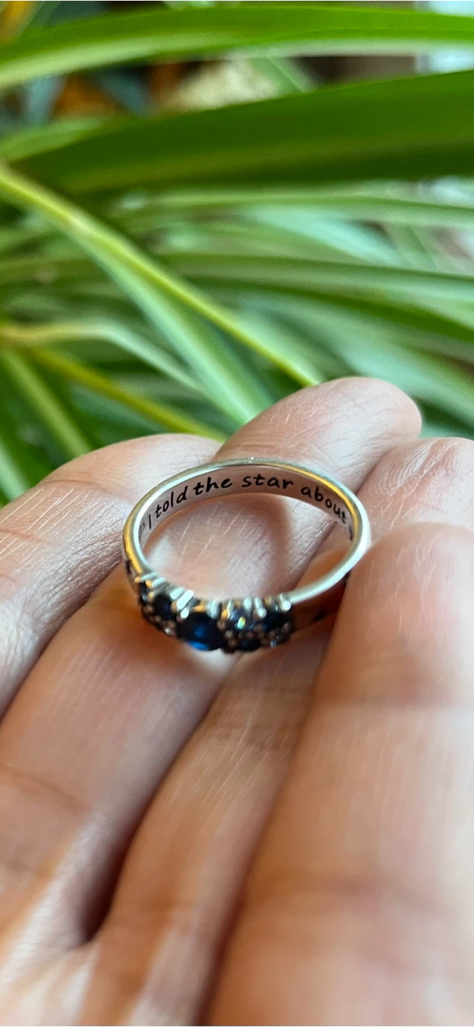 Inspirational Silver plated Ring . - photo 3