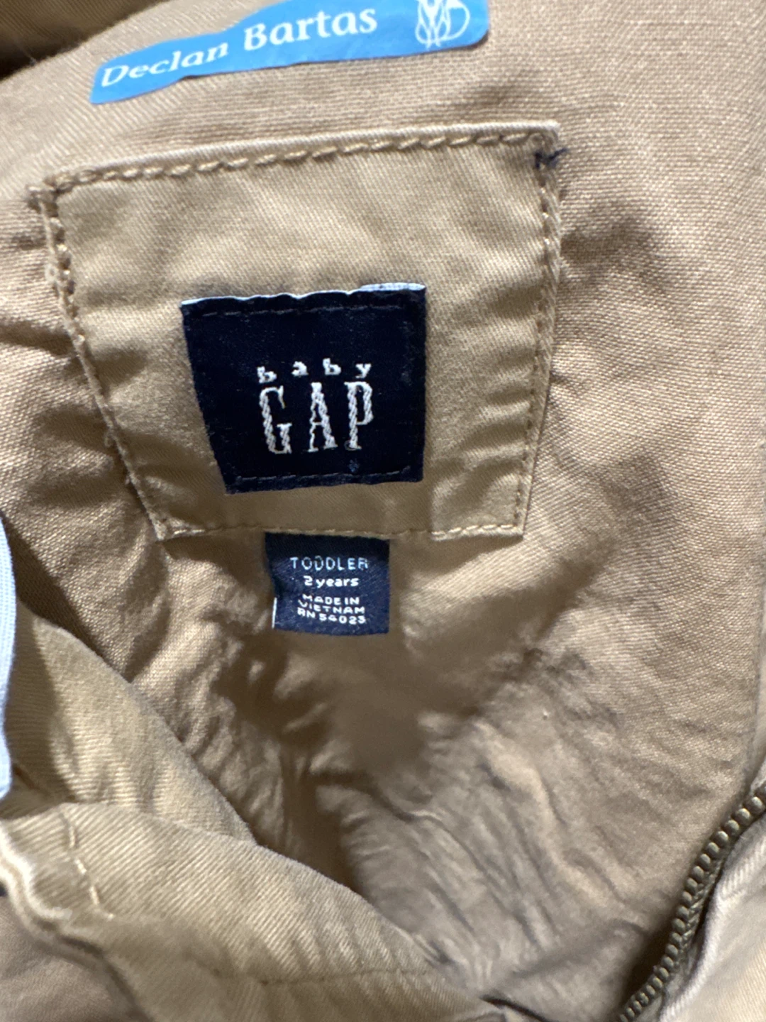 Baby Gap Toddler Jacket - Tan, 2 Years