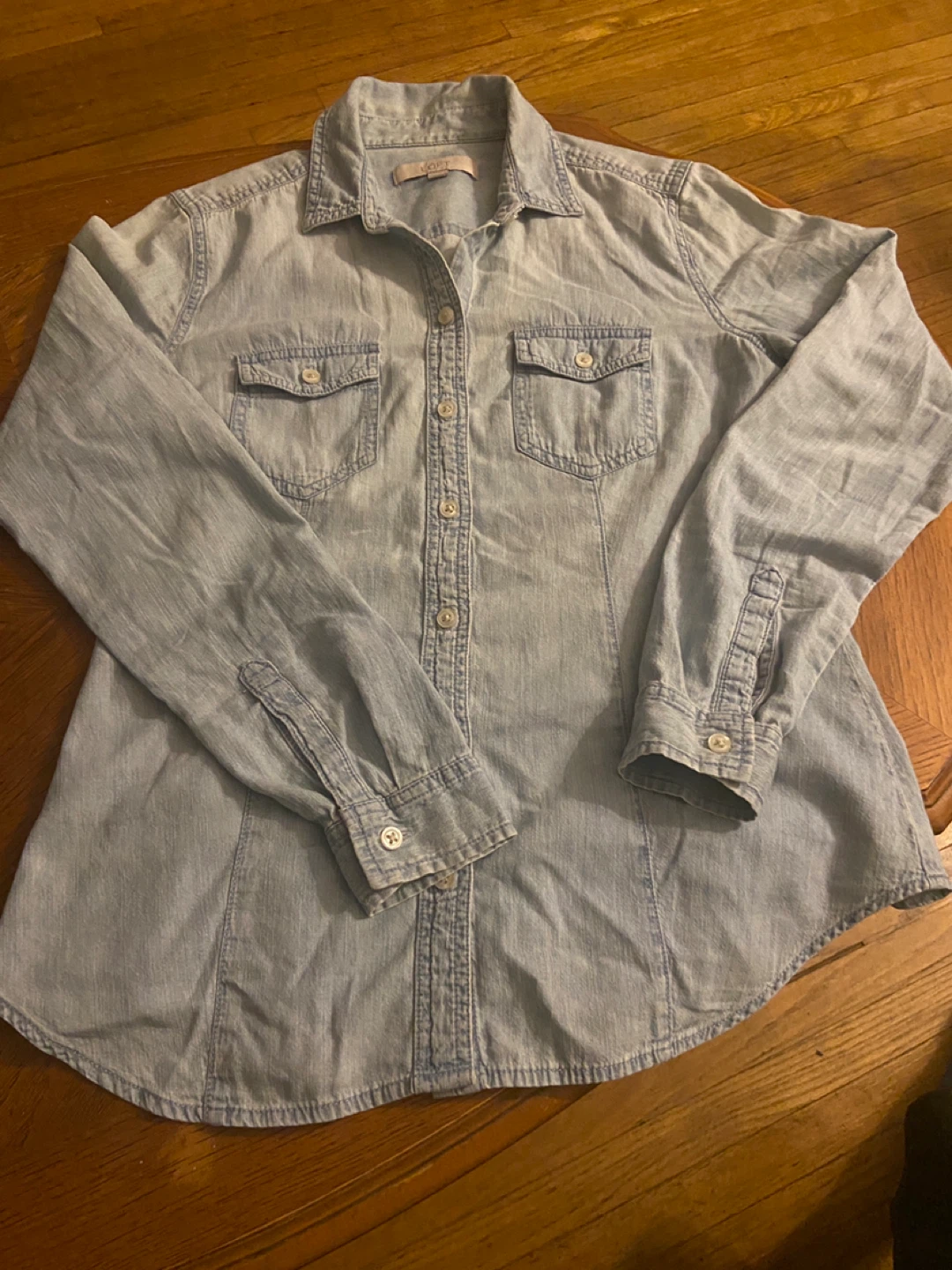 LOFT Denim Shirt - Light Wash