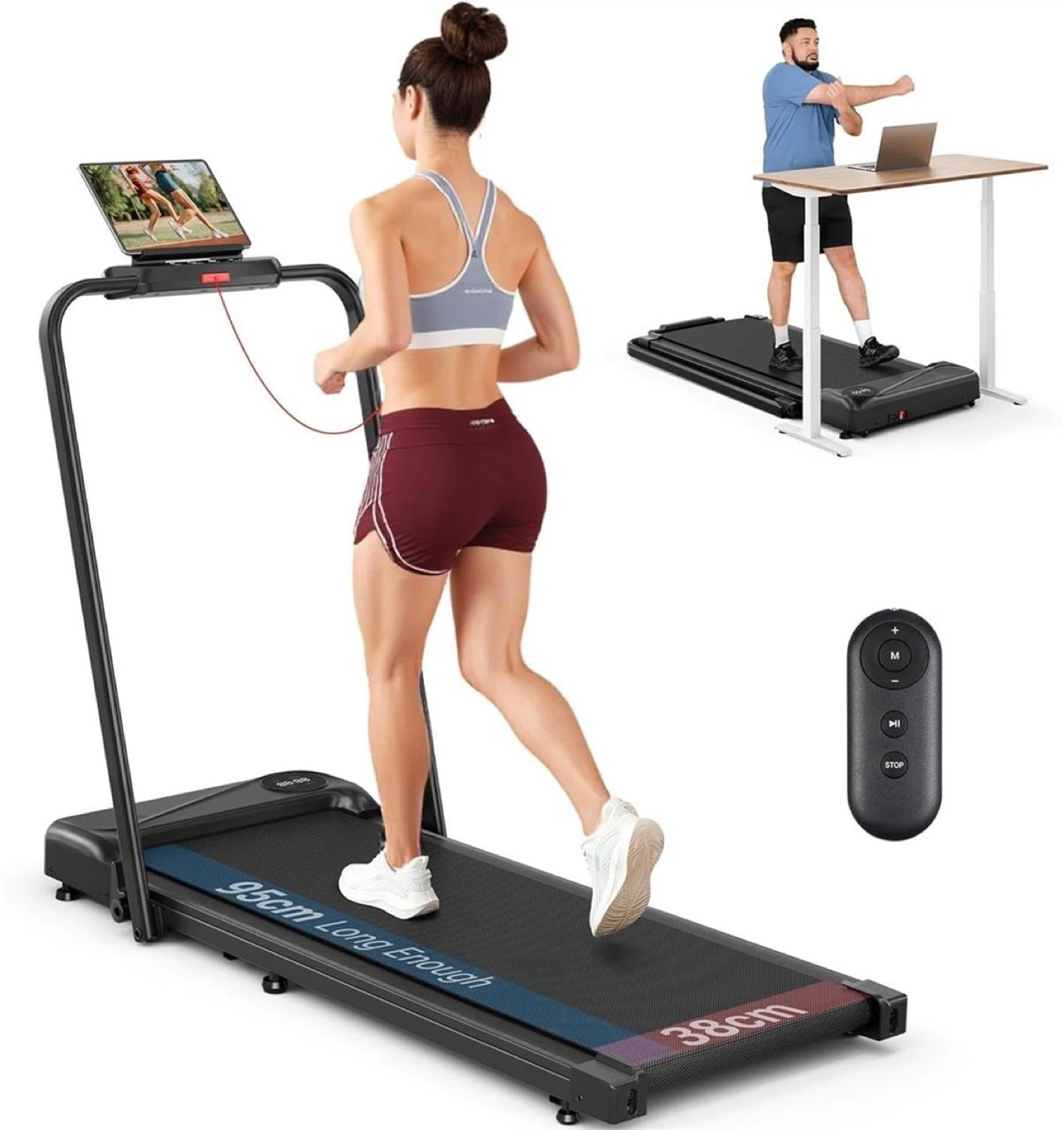 The run Walking Pad Treadmill