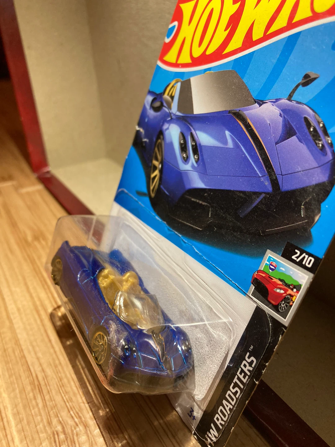 Hot Wheels / 17 Pagani Huayra Roadster / Blue - photo 2