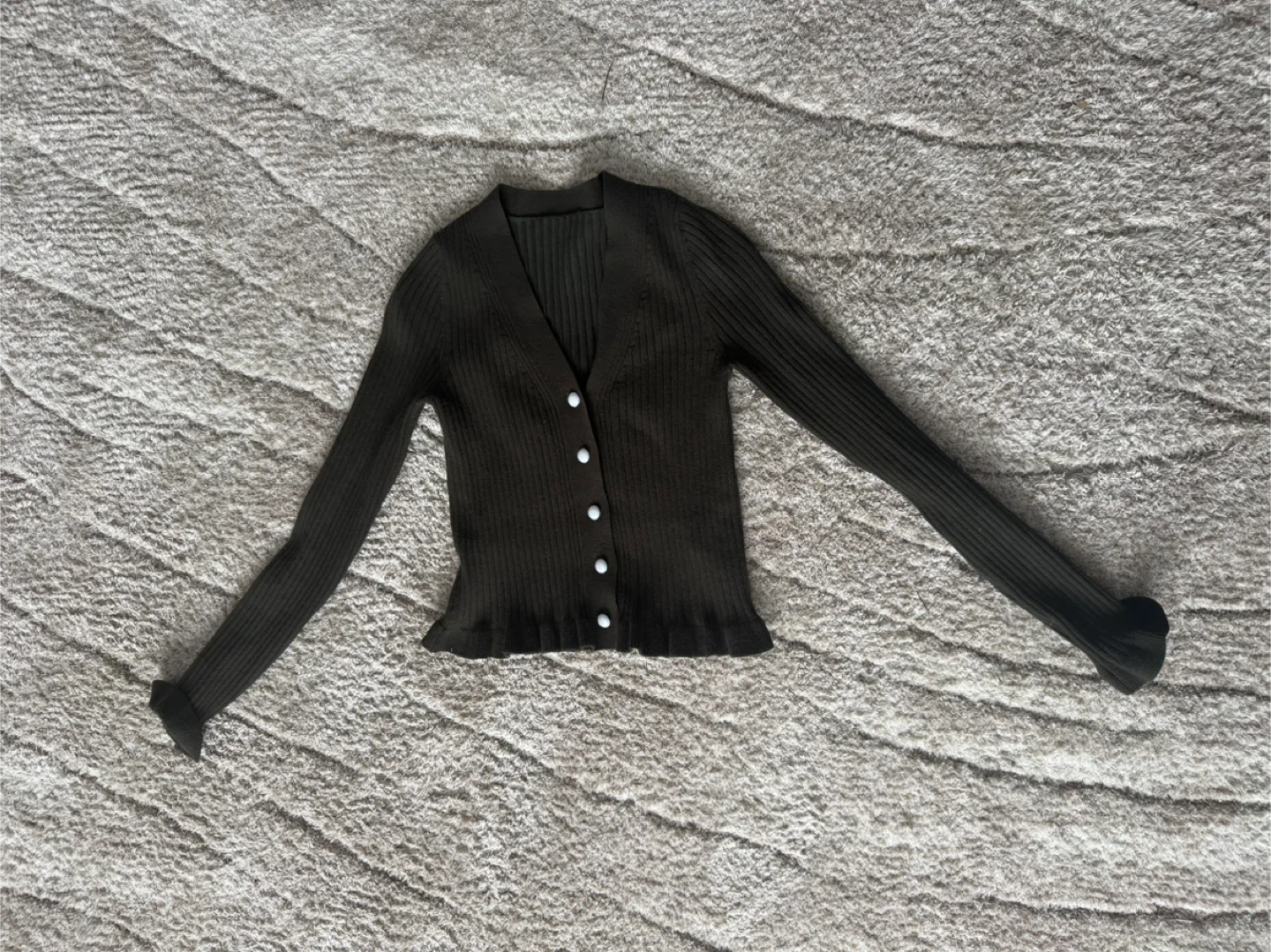 Women's Ribbed Cardigan