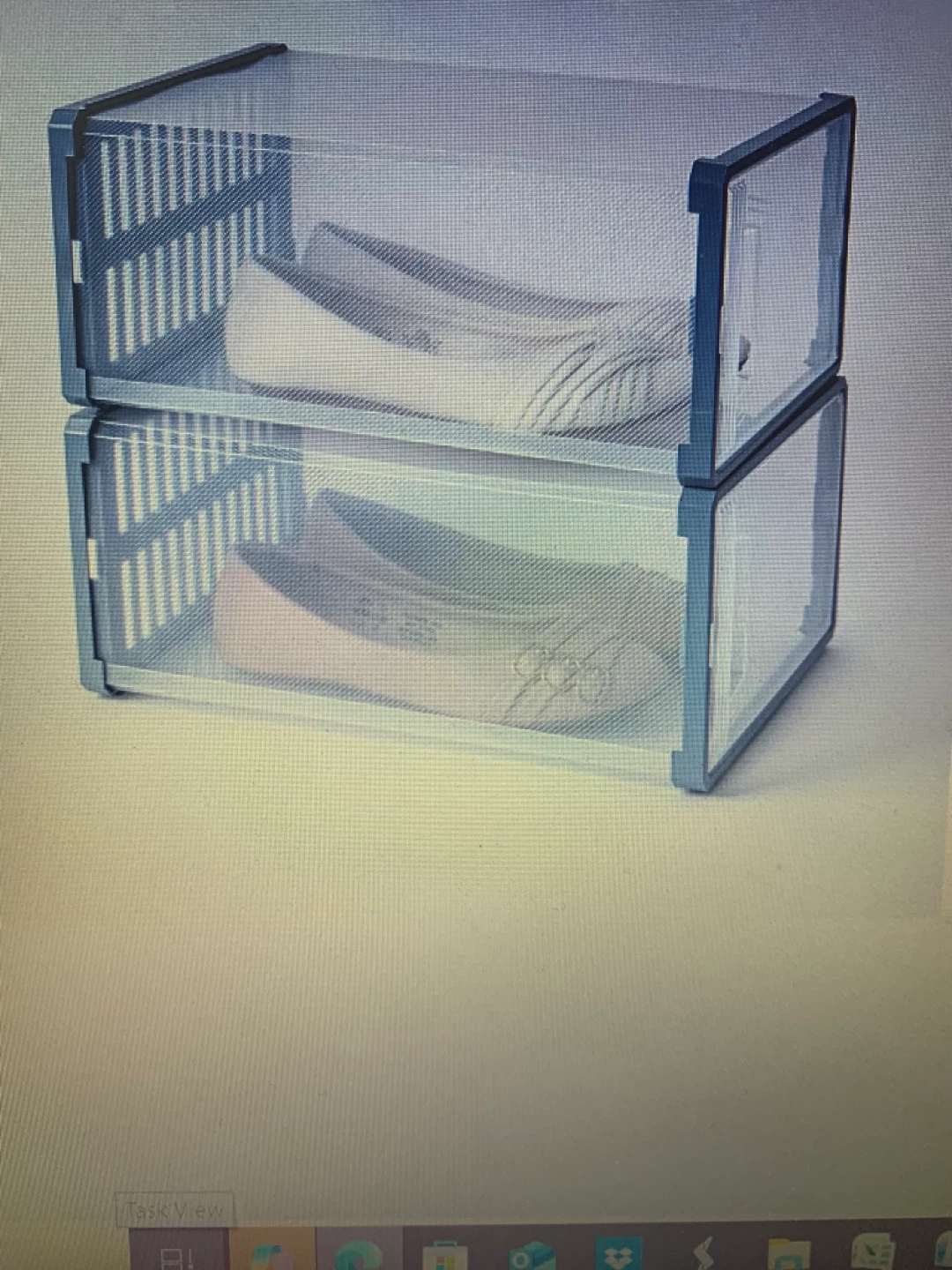 Stackable Clear Shoe Storage Boxes