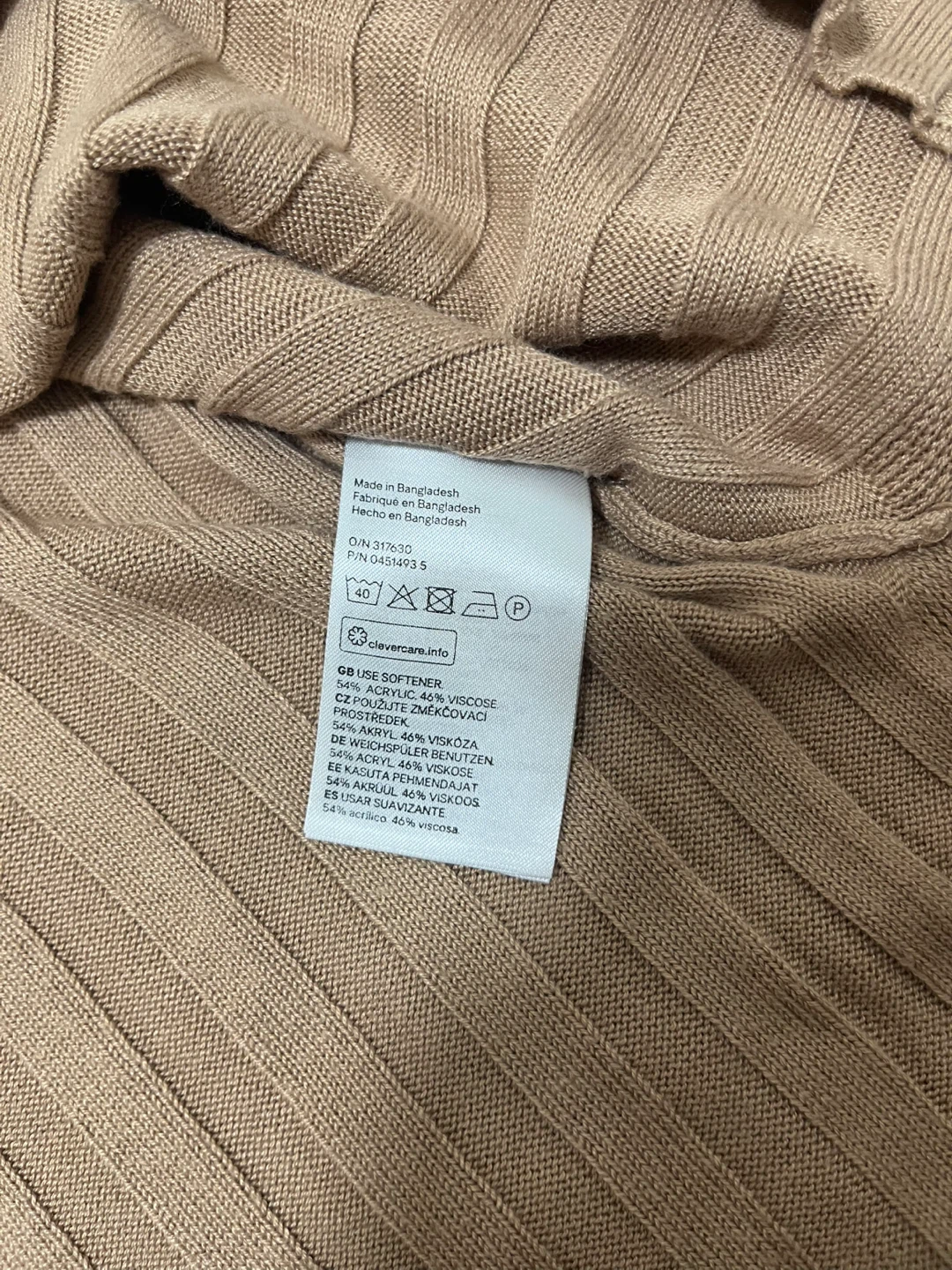 DIVIDED by H&M Ribbed Knit Sweater - Size M - photo 3