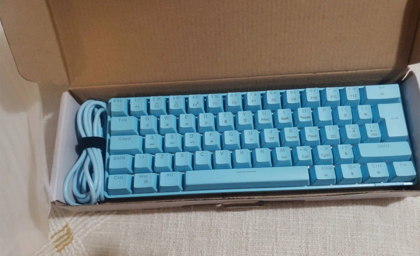 Ziyoulang T60 Mechanical RGB Backlight Keyboard - photo 4