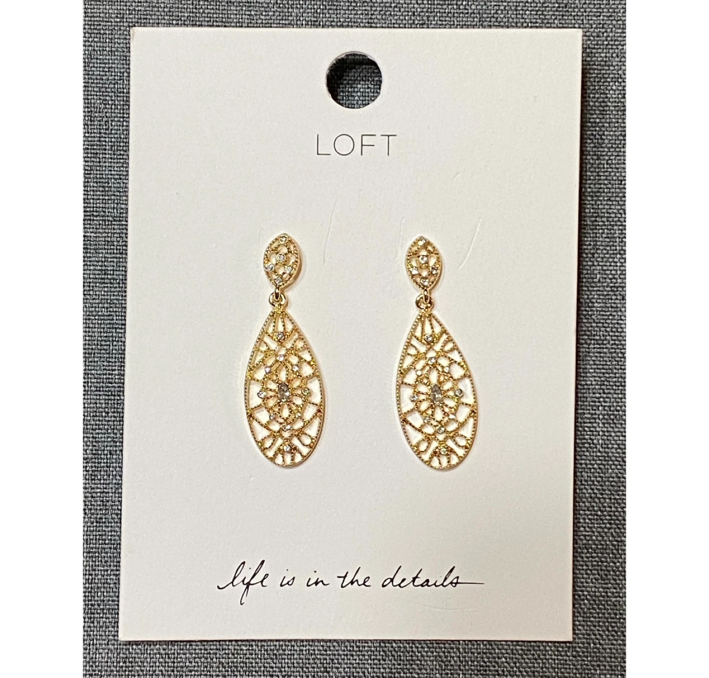 LOFT Gold Set （Bracelet + Earrings) - photo 3