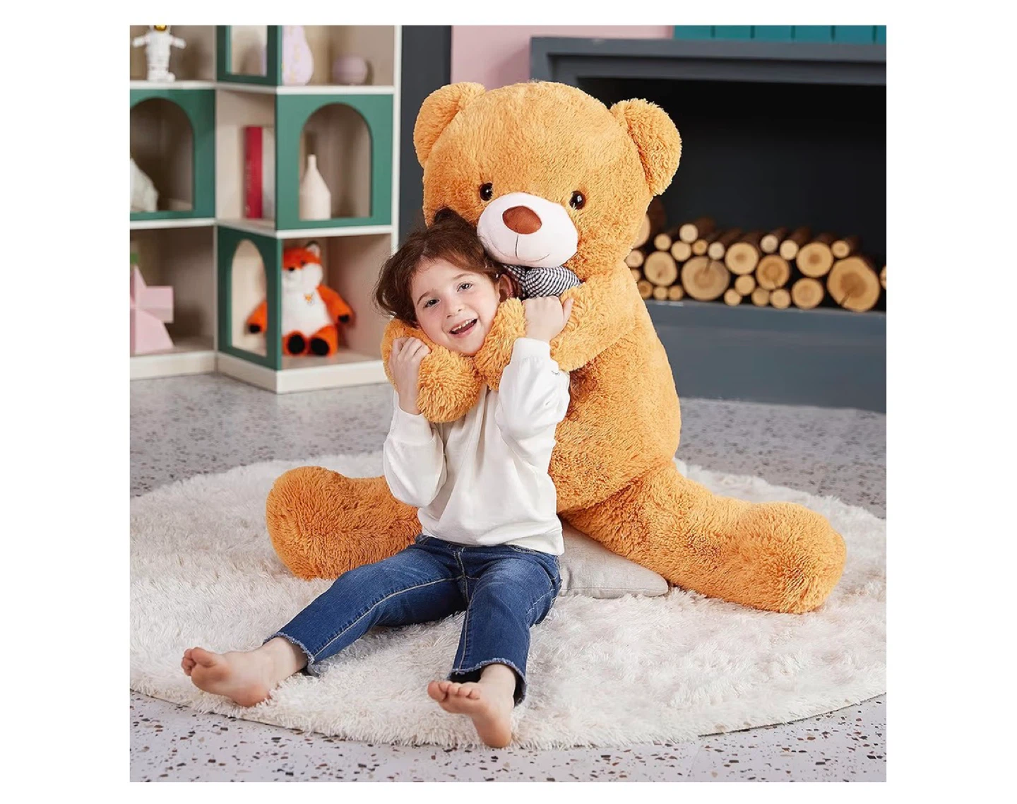 Giant Teddy Bear Plush Toy - photo 3