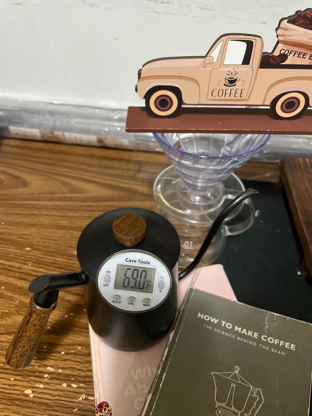 Cave Tools Electric Gooseneck Kettle with Thermometer - photo 4