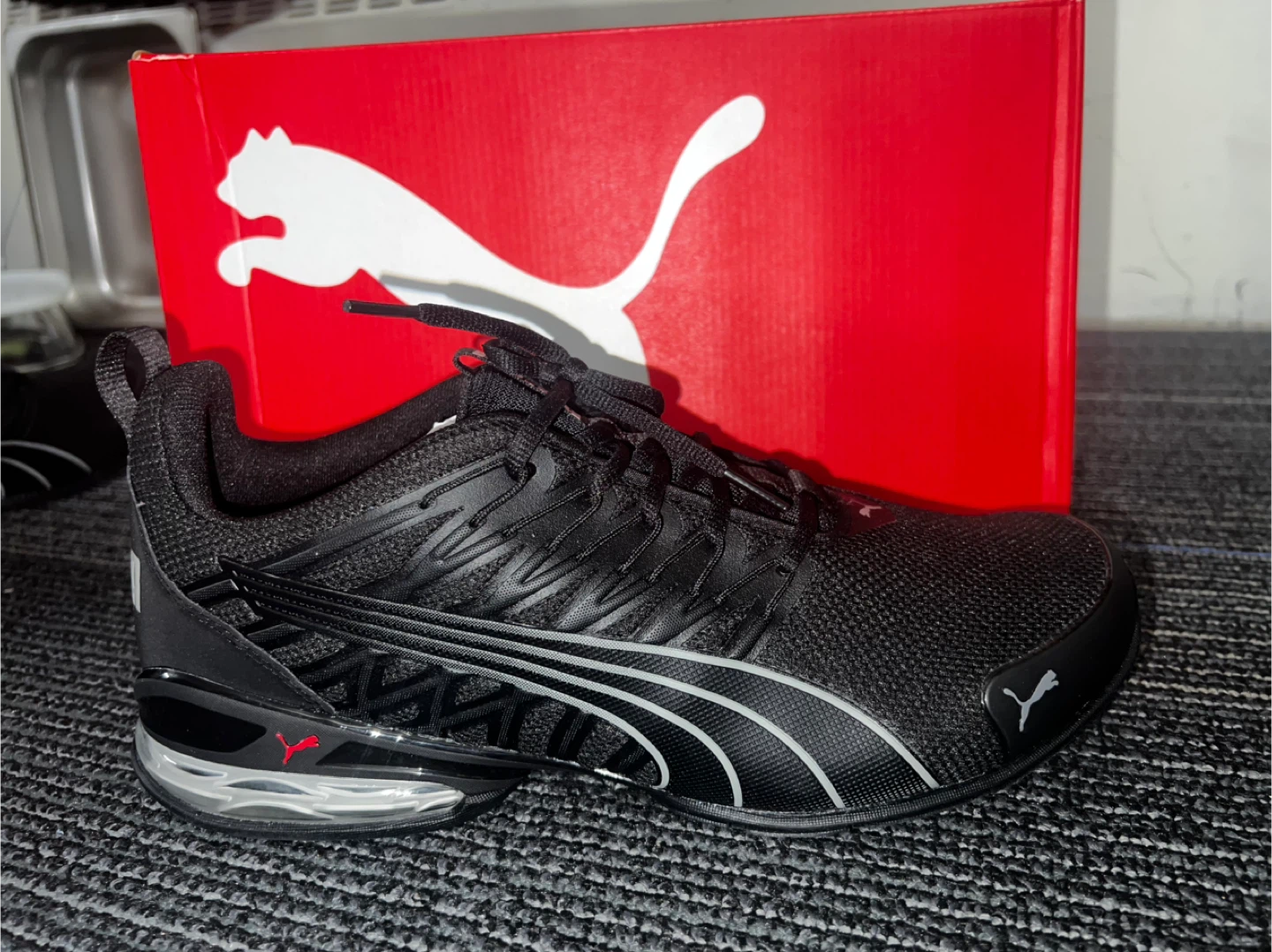 Puma Black Running Shoes