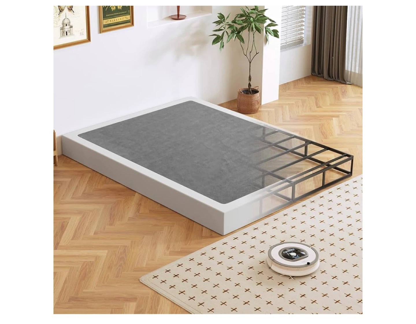 7 inches King Size Metal Bed Frame
