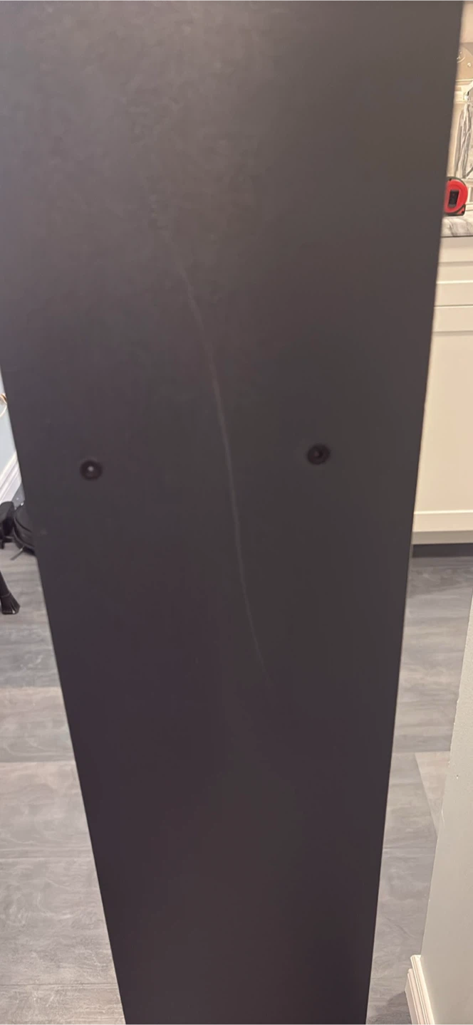 MUST GO ASAP) Tall Narrow Grey Bookshelf - photo 4