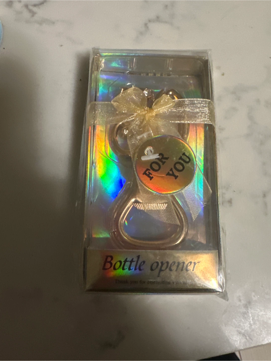 Gold Bottle Opener