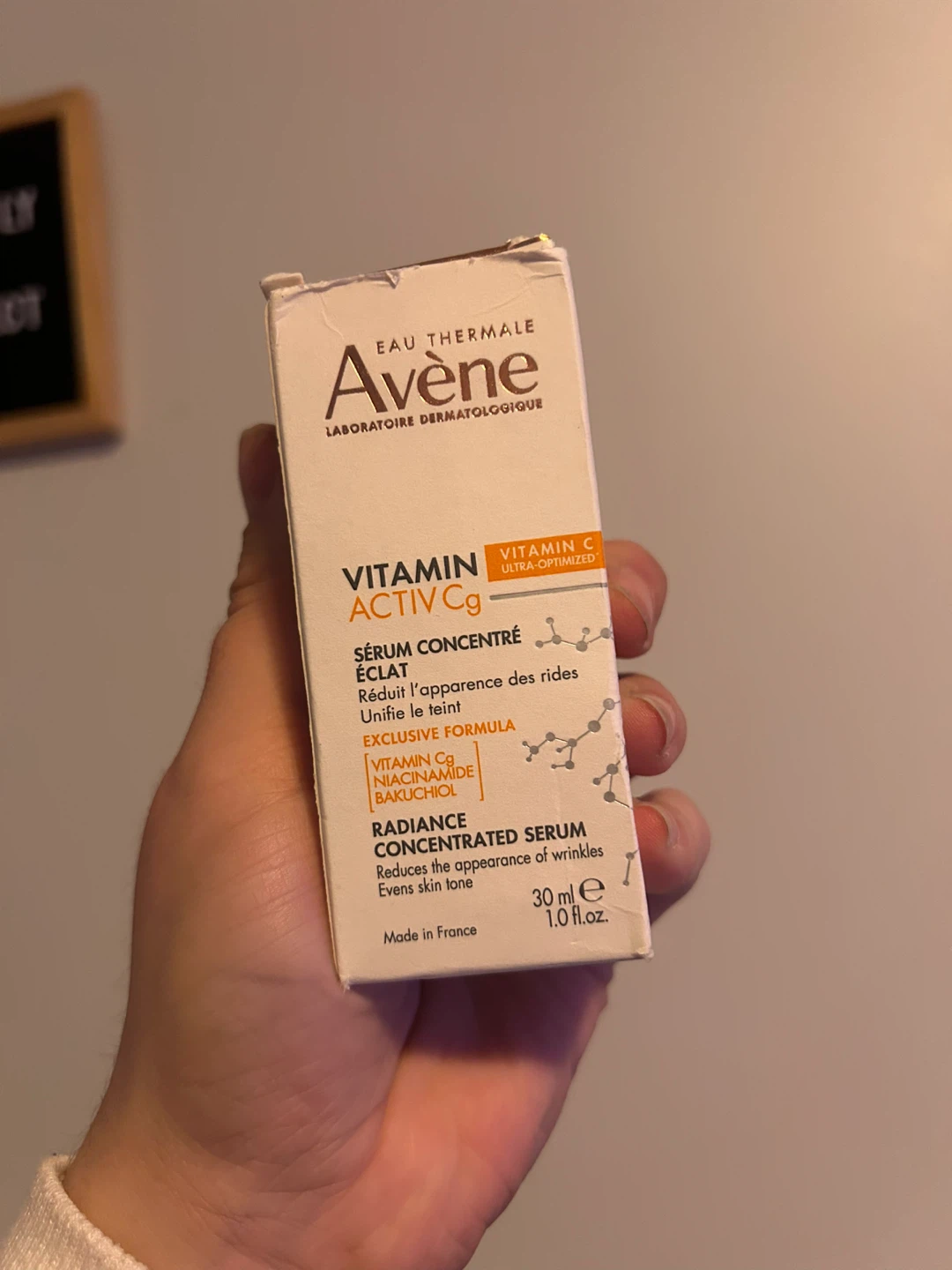 Avène Vitamin Activ Cg Radiance Concentrated Serum