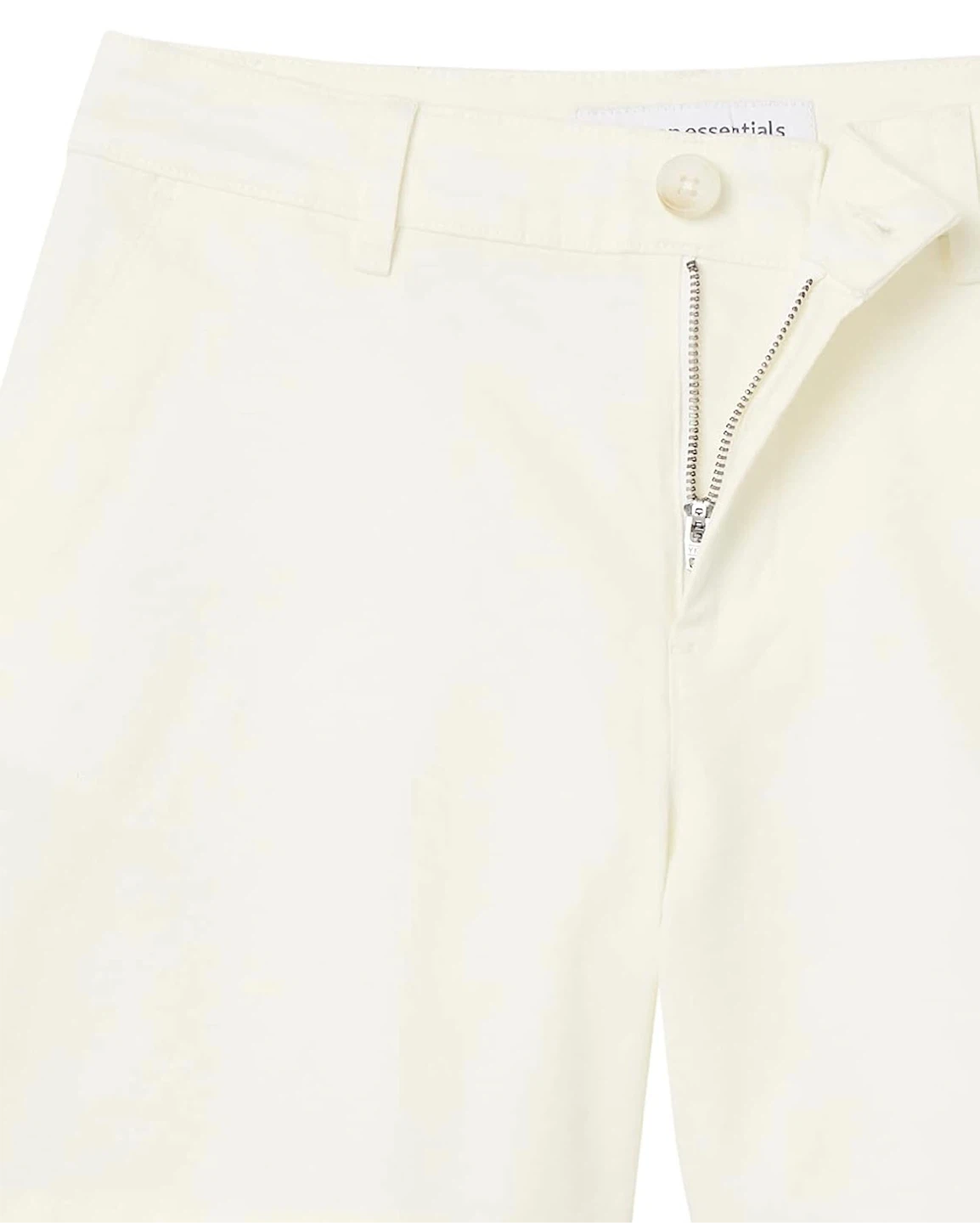 NEW! Amazon Essentials Womens 5" Inseam Chino Short - Cream - photo 5