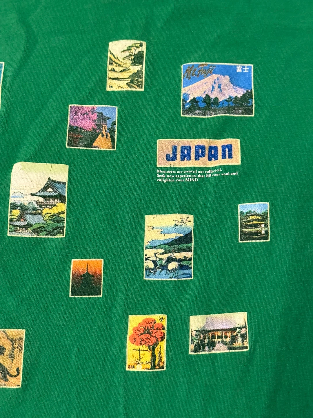 Global Hiatus Graphic T-Shirt Japanese landmarks - photo 2