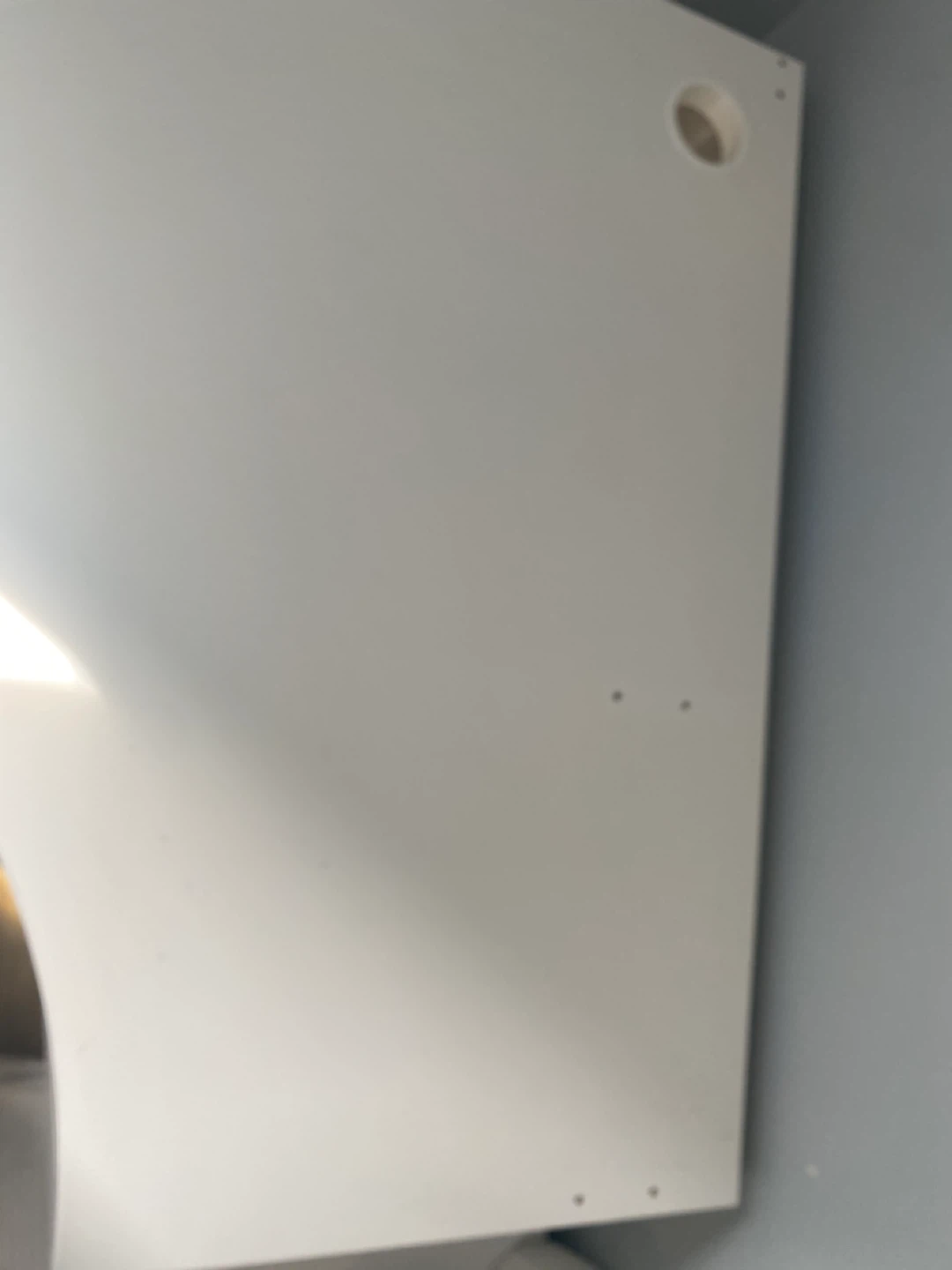 IKEA White Corner Desk - photo 3