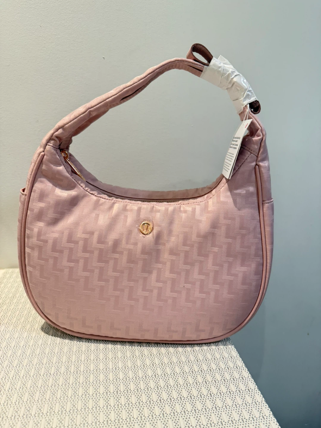 Lululemon Shoulder Bag - Pink Jacquard
