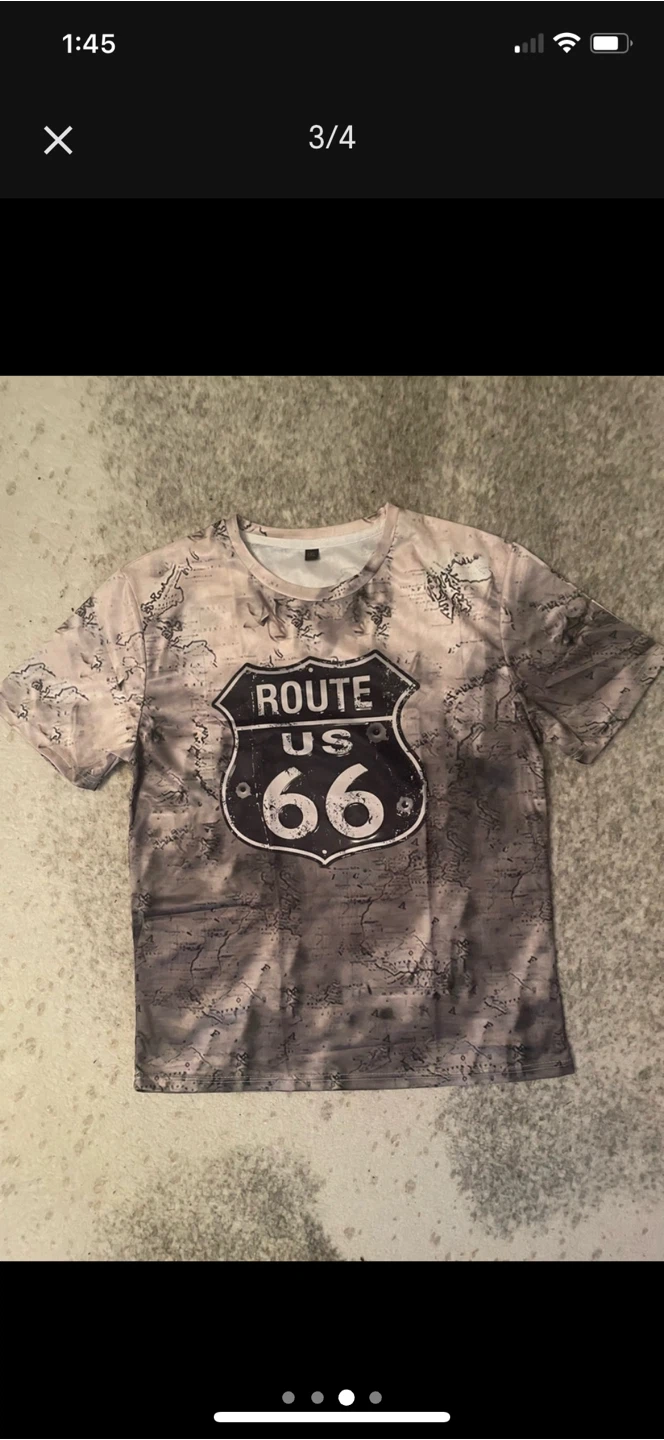 Route 66 Graphic T-Shirt - photo 2