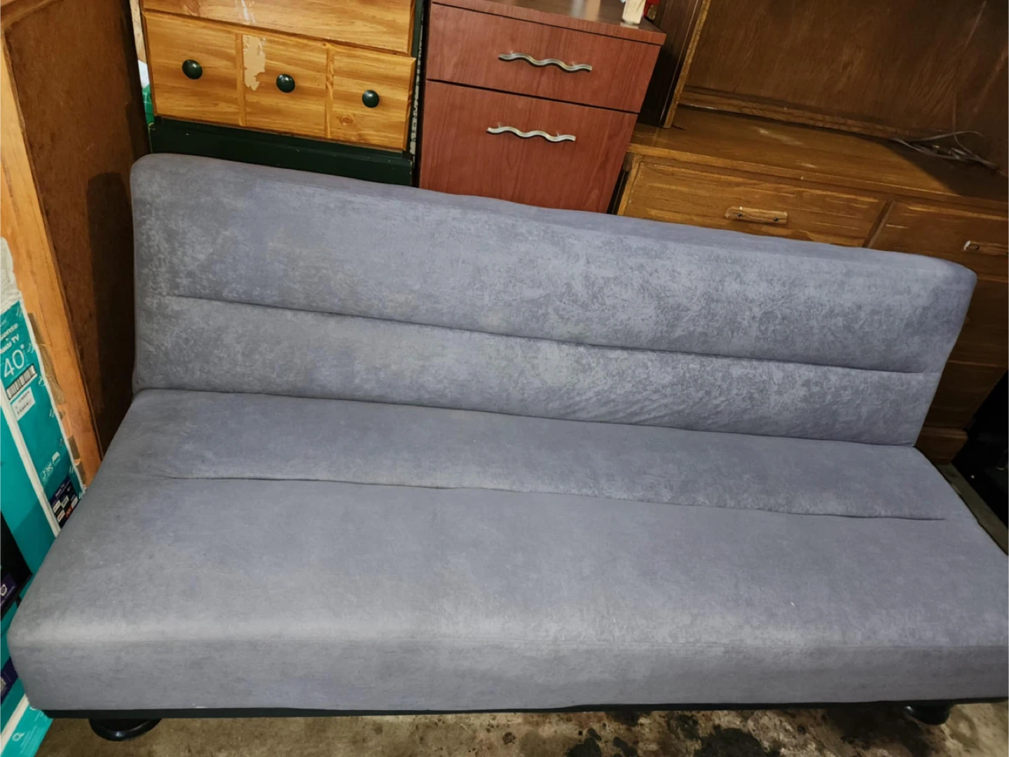 Gray Sofa Bed