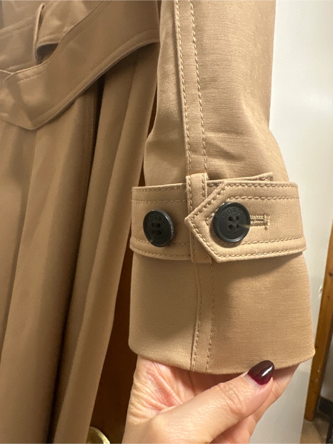 Beautiful Hobbs London Trench Coat - Brand New! Original $475 - photo 3