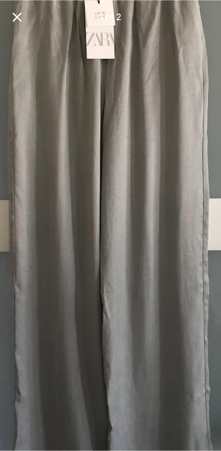 ZARA Wide Leg Pants-tag on