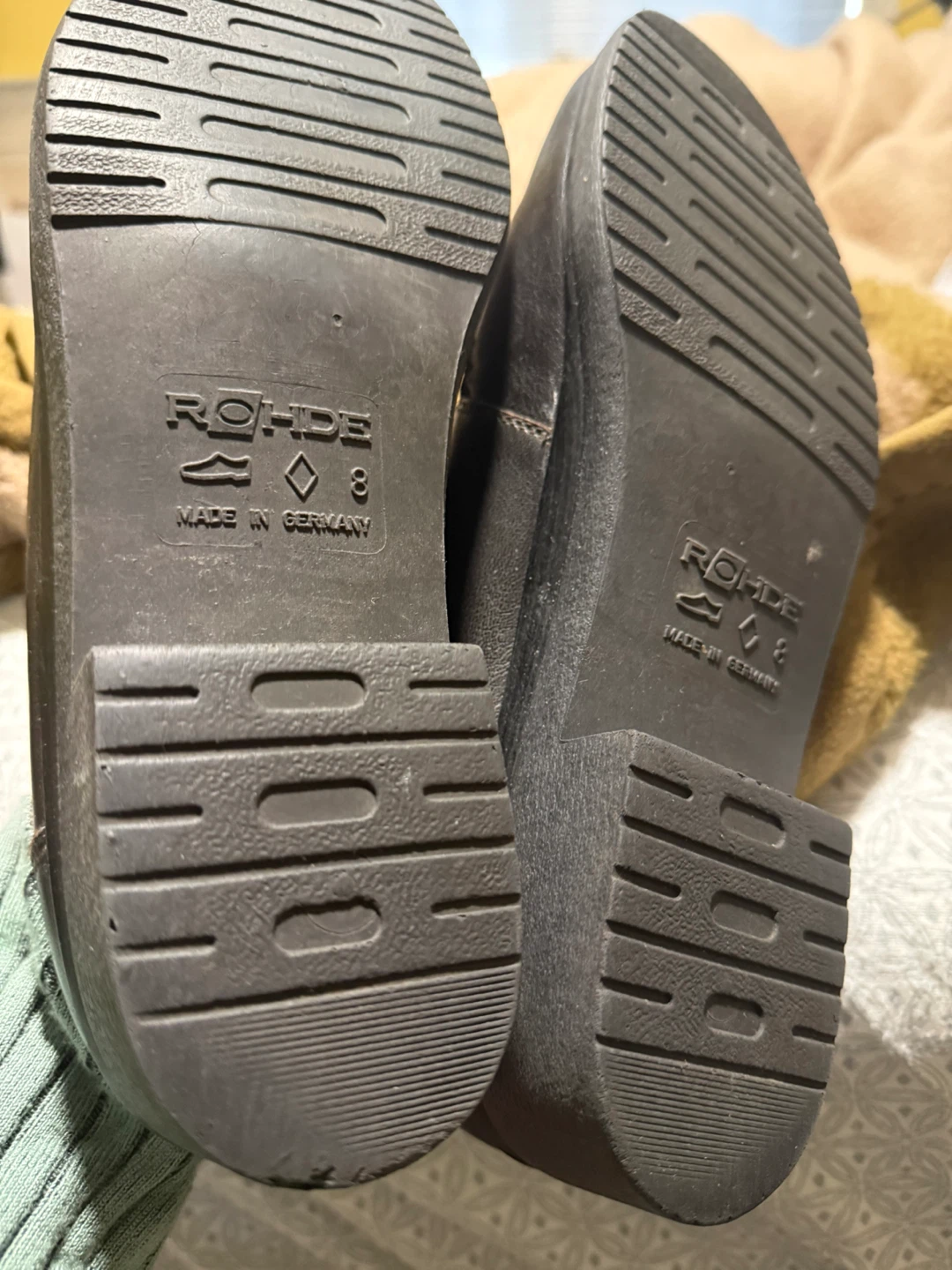 ROHDE leather and suede women’s lace-up shoes-like new - photo 2