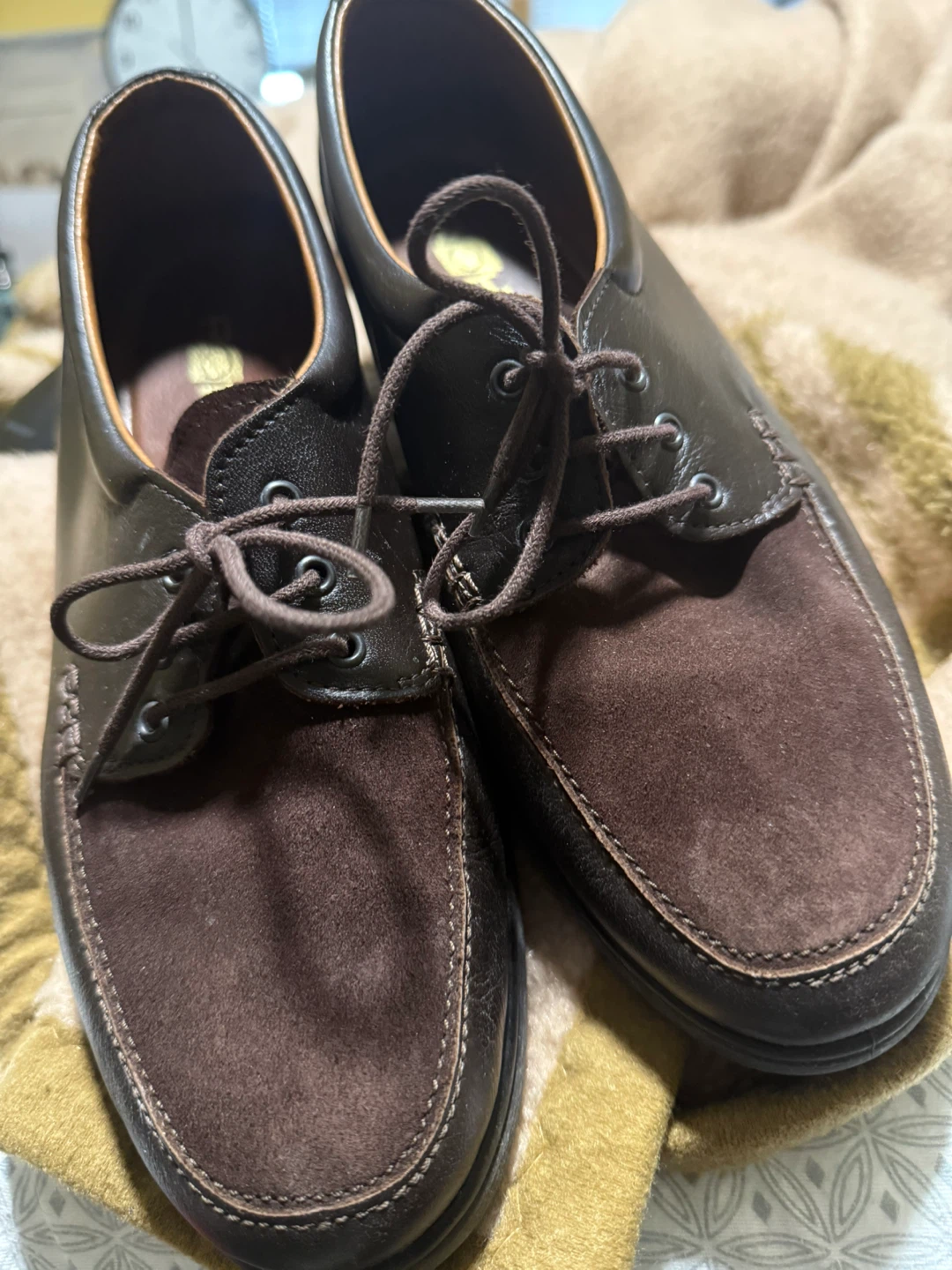 ROHDE leather and suede women’s lace-up shoes-like new - photo 5