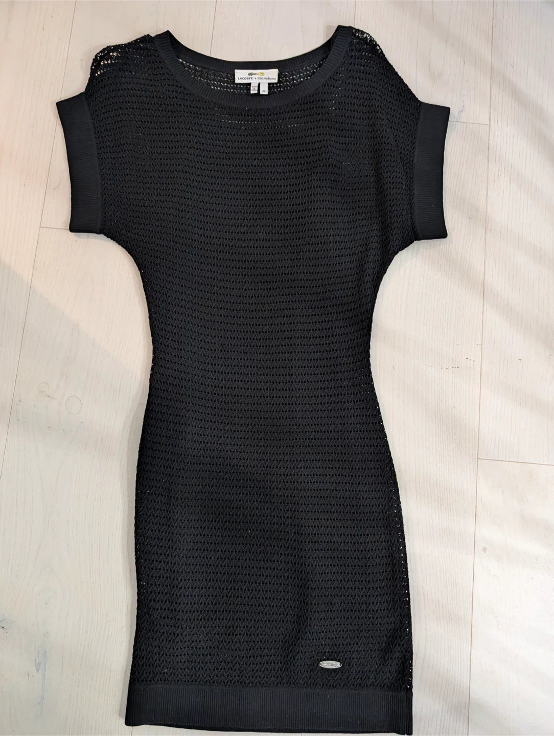 Lacoste + Malandrino Black Knit Dress Size XS - photo 4