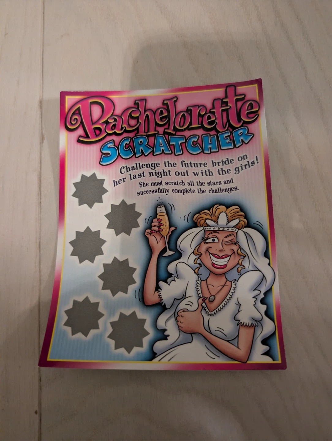 Bachelorette Party gift Lot - Wine Stopper, Scratchers, More - photo 2