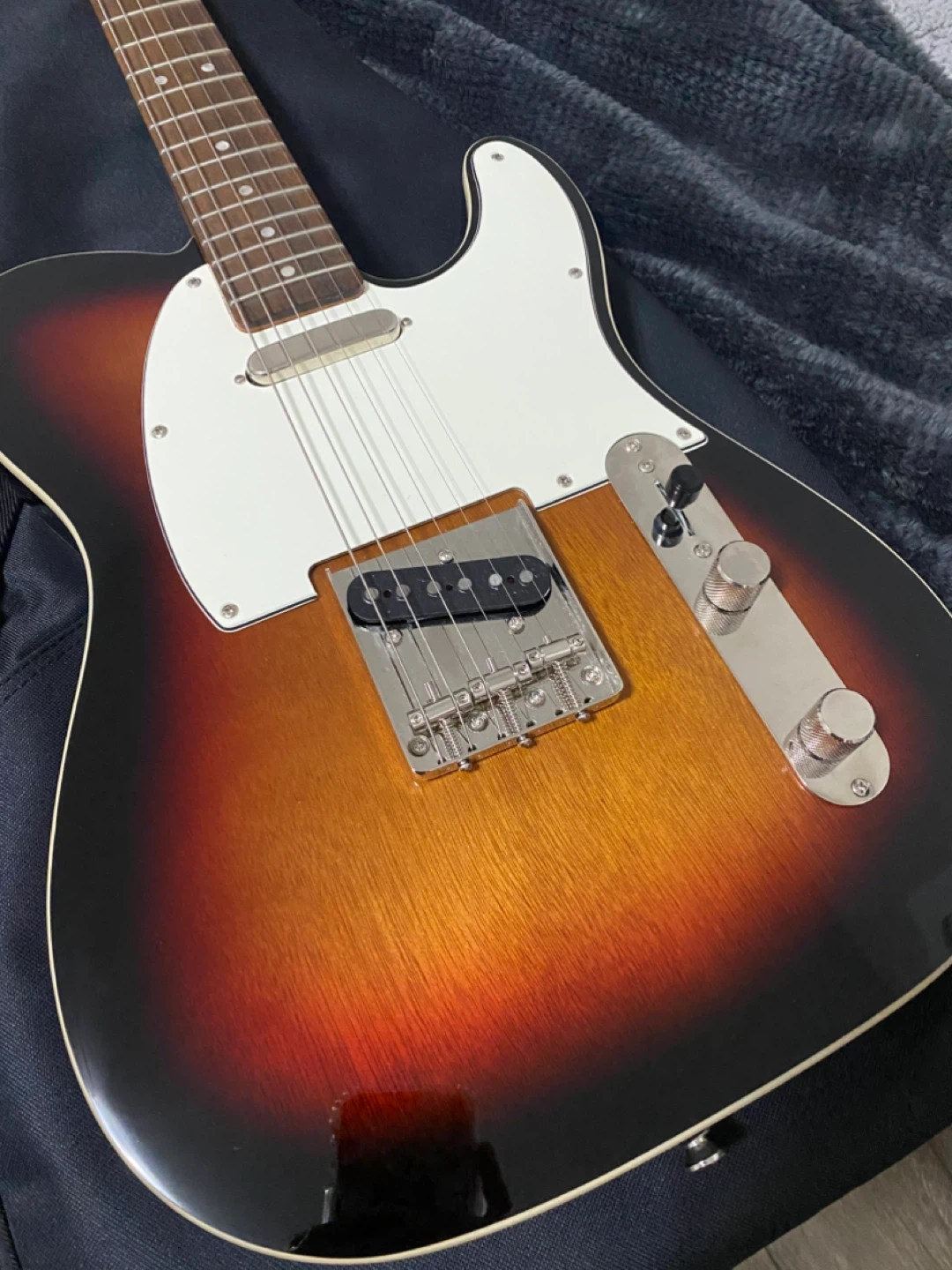 Fender Squier Custom Telecaster Electric Guitar